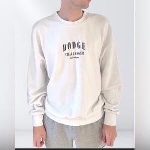 Grayson Threads - Men's Dodge Challenger
Crewneck Sweatshirt White
